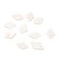 Natural Freshwater Shell Pendants, Rhombus