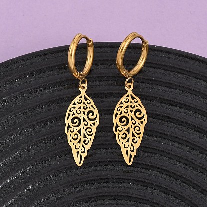 Серьги из 304 нержавеющей стали, лист, ионное покрытие (ip)