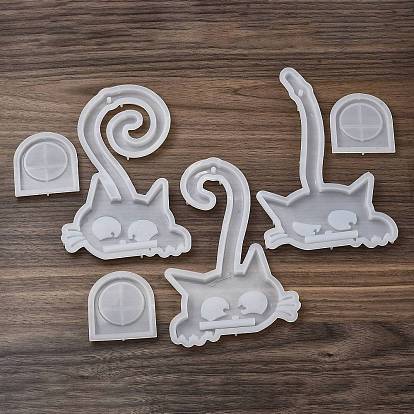 Силиконовые формы, форма кошки