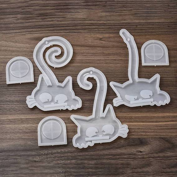 Силиконовые формы, форма кошки