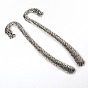 Alloy Bookmarks, Dragon, 122x26x3mm, Hole: 3mm