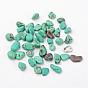 Natural Magnesite Beads, Dyed & Heated, Nuggets, Tumbled Stone, No Hole