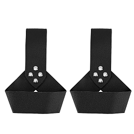 2 шт. ножны для ножей и мечей из искусственной кожи, держатель поясного ремня, аксессуары для ретро средневекового костюма