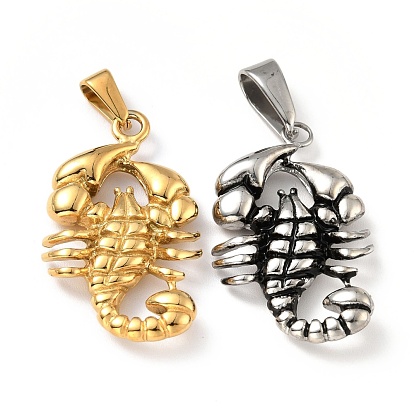 Вакуумное покрытие pvd 304 подвески из нержавеющей стали, краб