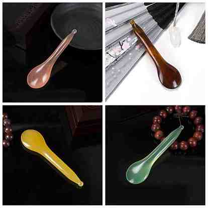 Акупунктурные ручки из смолы, инструменты для массажа триггерных точек для рельефа лица и тела