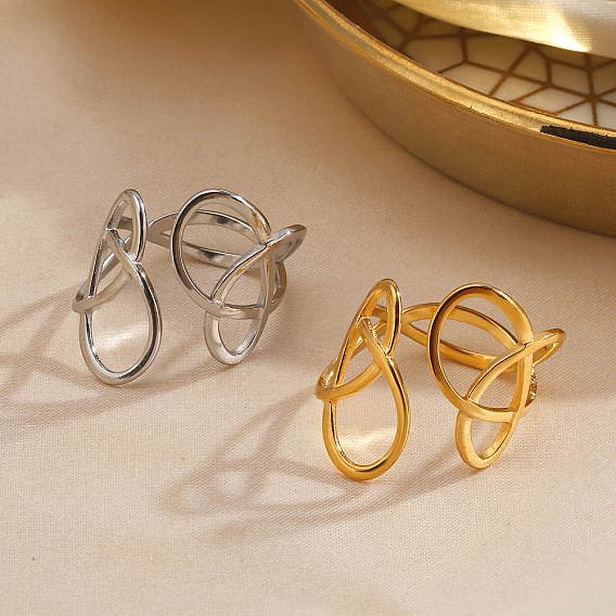 Неровная линия 304 открытые кольца манжеты из нержавеющей стали