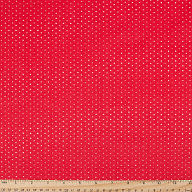 1M Polka Dot Pattern Cotton Fabric, Garment Accessories, for DIY Crafts