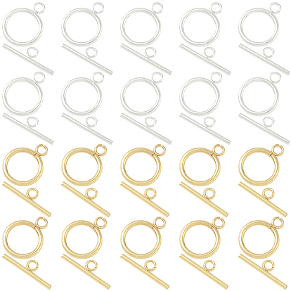 20 наборы 2 цвета 304 застежки-тоглы из нержавеющей стали