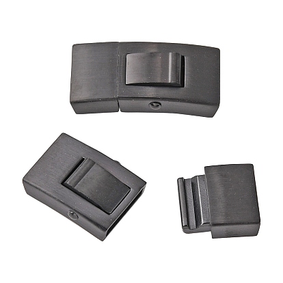 Вакуумное покрытие pvd 304 байонетные застежки из нержавеющей стали, прямоугольные