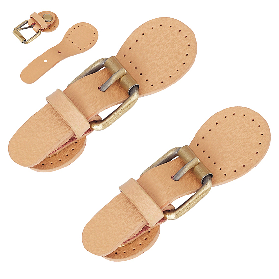 Яловая кожа, пришивные роликовые пряжки для сумок, застежка на кошельке, с латунной фурнитурой 