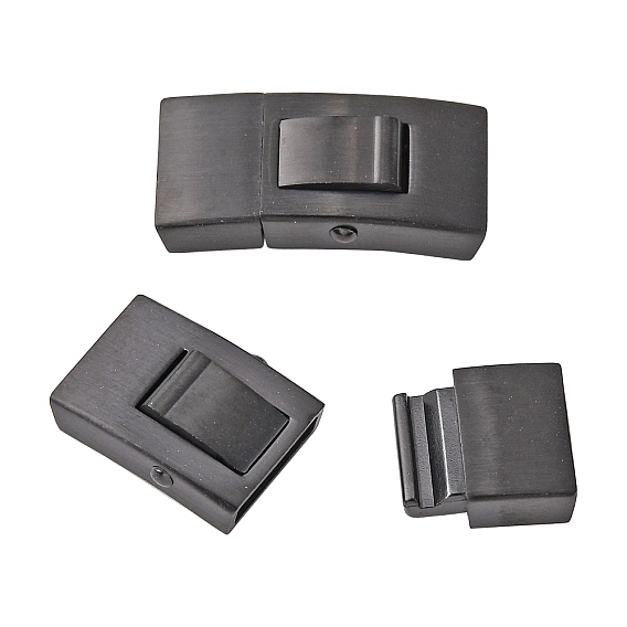 Вакуумное покрытие pvd 304 байонетные застежки из нержавеющей стали, прямоугольные