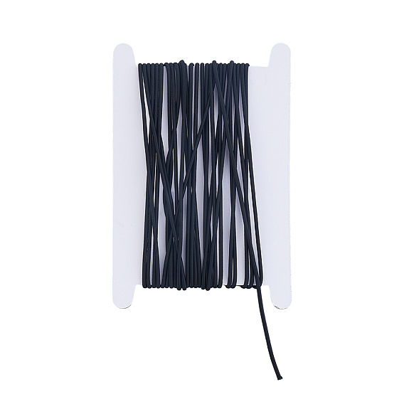 10.94 ярды 1 набор круглых полиэстеровых эластичных шнуров, аксессуары для одежды