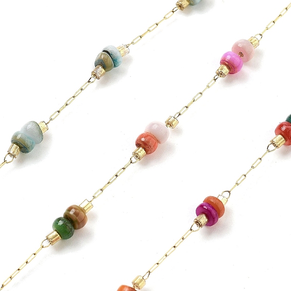 Ионное покрытие (ip) 304 кабельные цепи из нержавеющей стали, с оболочкой, текстурированные овальные цепные цепи, пайки, с катушкой, полированный