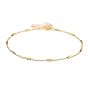 304 Stainless Steel Link Chains Anklets, with Lobster Claw Clasps