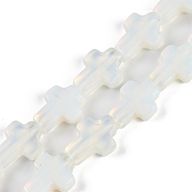 Opalite Beads Strands, Cross