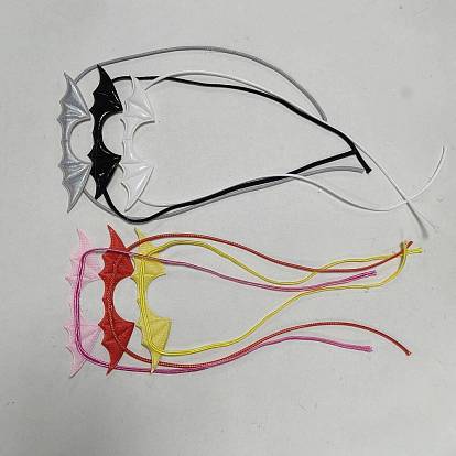 6Pcs PU Leather Wings for Doll, with Nylon Cord
