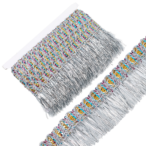 Отделка из полиэстера, лента с кисточками, аксессуары для одежды