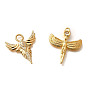 Латунные микро проложить кубического циркония подвески, без кадмия, без никеля и без свинца, крыло с египетской богиней исидой