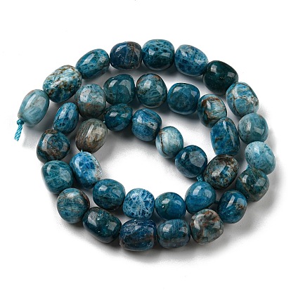 Natural Apatite Beads Strands, Nuggets Tumbled Stone