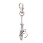 Moon Alloy Swivel Lobster Claw Clasps & Brass Cable Chains, Semi-Finished Product Pendant Decorations