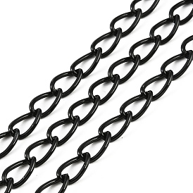 Алюминиевая бордюрная цепь с покрытием стойки, витая цепь