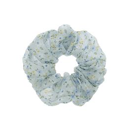 300Pcs Flower Pattern Girls Hair Accessories, Scrunchie/Scrunchy, Polyester Elastic Hair Ties, Ponytail Holder