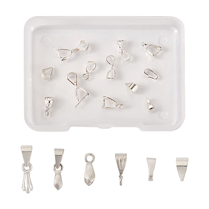 Набор для поиска ювелирных изделий для изготовления ювелирных изделий своими руками, включая 925 защелки из стерлингового серебра на поручнях и поручни для колки льда