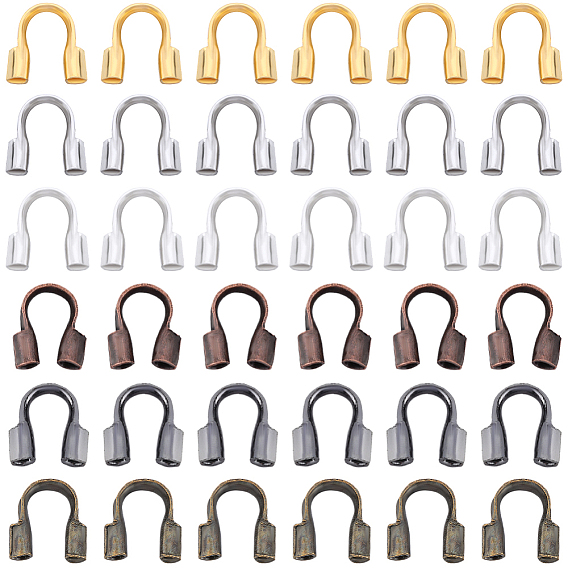 1200шт 6 цвета латунная проволока защитник и протекторы