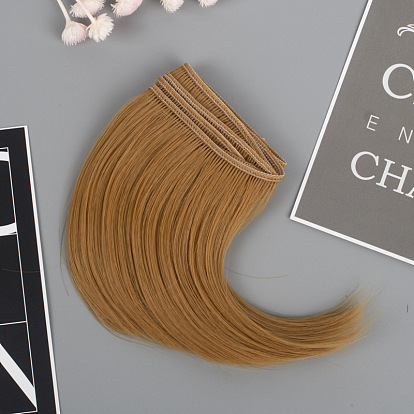 High Temperature Fiber Long Pear Perm Hair Doll Wig Hair, for DIY Girl BJD Makings Accessories