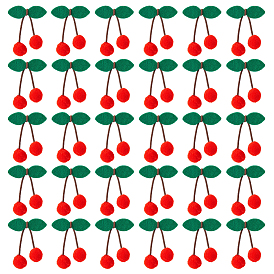 30шт. войлочные шарики в форме вишни