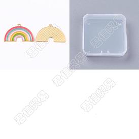 Colgantes de la aleación del esmalte, arco iris