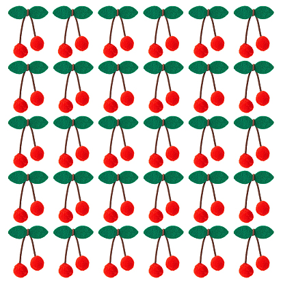 30шт. войлочные шарики в форме вишни