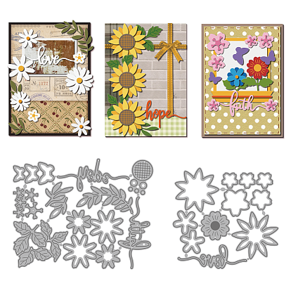 2 шт 2 стили трафареты для штампов из углеродистой стали, для diy scrapbooking, Фотоальбом, декоративная бумага для тиснения