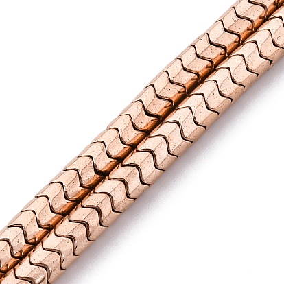 Гальванические немагнитных гематит бисер пряди, волновой диск