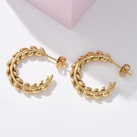 304 из нержавеющей стали серьги, ионное покрытие (ip), лист