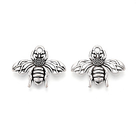 Сплавочные подвески тибетского стиля, Пчелы, без кадмия и без свинца