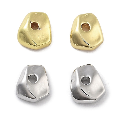 Стойка гальванопокрытие полигональные латунные бусины, без кадмия и без свинца, долговечный