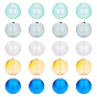 Handmade Blown Glass Beads, Round