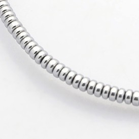 Electroplate Non-magnetic Synthetic Hematite Beads Strands, Heishi Beads, Flat Round/Disc