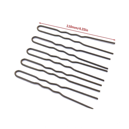 5Pcs Metal Hair Fork Findings