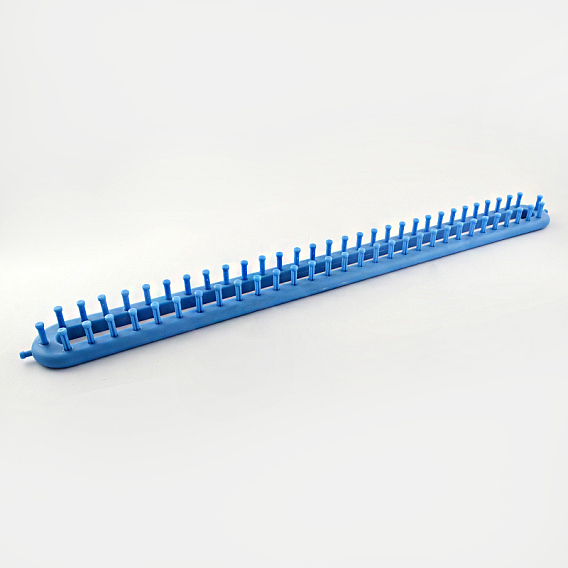 Plastic Spool Knitting Loom for Yarn Cord Knitter, 57x5x3cm