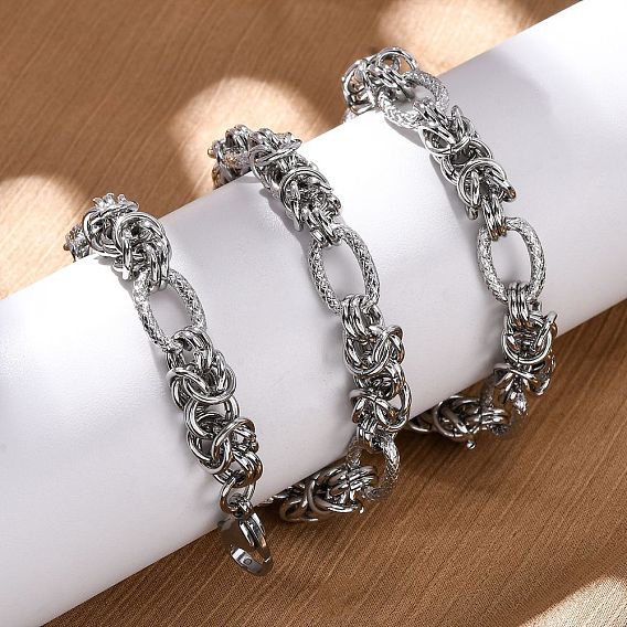 304 из нержавеющей стали византийские ожерелья цепи, не тускнеет