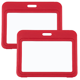 2шт. акриловые держатели для именных карточек, прямоугольные