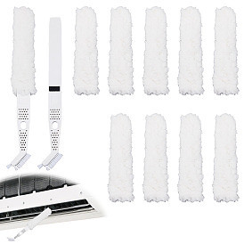 12 piezas 2 estilos cepillos de limpieza de fibra superfina, para aire acondicionado y persianas