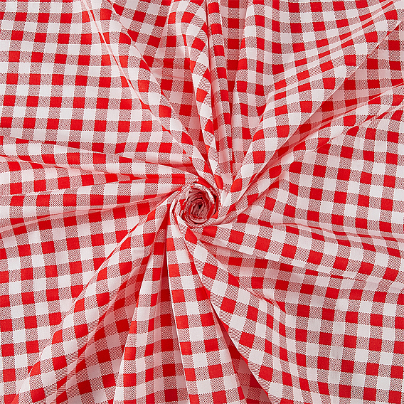 1м полиэфирная ткань, шотландка шаблон