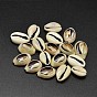 Natural Cowrie Shell Beads, No Hole, 17~20x10~12x5~6mm, about 490pcs/500g