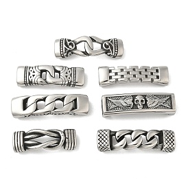 304 подвески из нержавеющей стали, для изготовления браслета из кожанного шнура