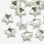 Заостренные заднее стекло горный хрусталь кабошоны, граненые, звезда