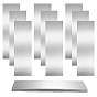24Pcs 304 Stainless Steel Sheets, Rectangle