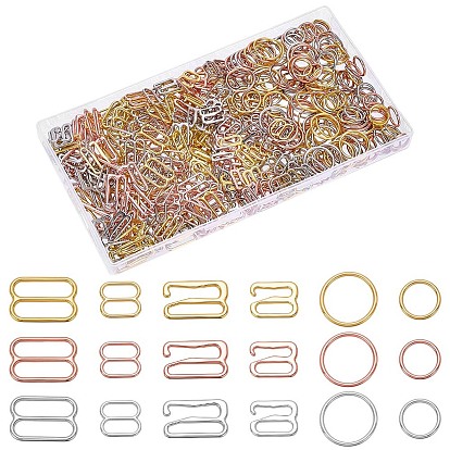 450 шт. 18 стили сплава купальник бюстгальтер топы, крючок для ремня бюстгальтера, застежка для нижнего белья